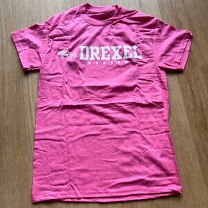 NWT - DREXEL University Pink T Shirt Size Small